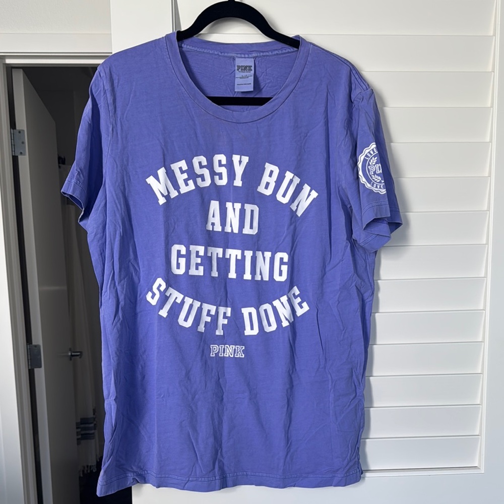 Pink Purple Graphic Tee